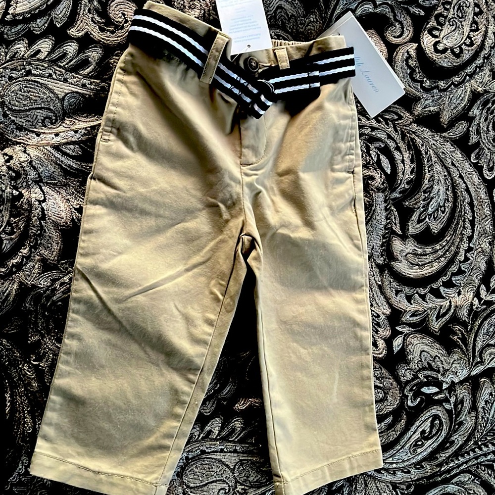 Ralph Lauren Khaki comes with belt